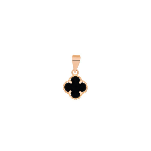 پلاک طلا ۱۸ عیار طرح ونکلیف (Van Cleef)