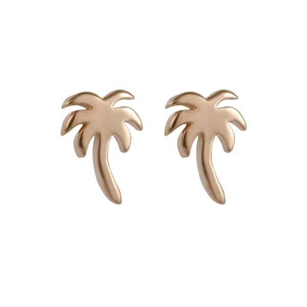 گوشواره میخی طرح درخت نخل