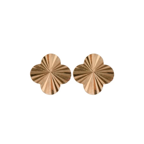 گوشواره میخی طرح ونکلیف (Van Cleef)